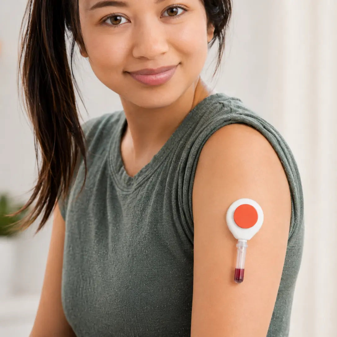 tasso device collecting blood