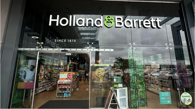 Private Health Testing clinic in Holland & Barrett in Broughton Shopping Park