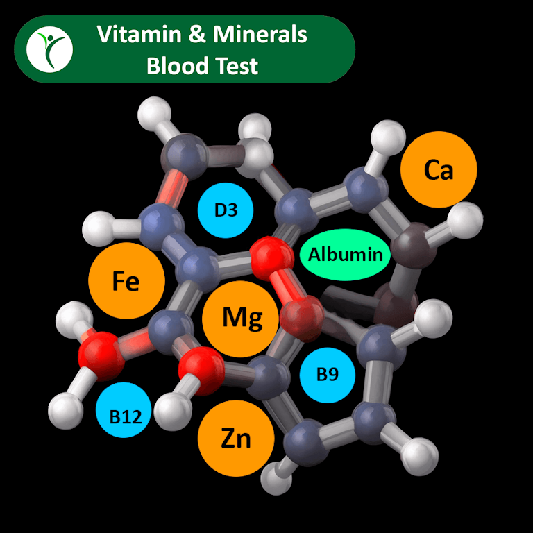 Vitamin & Minerals Blood Test